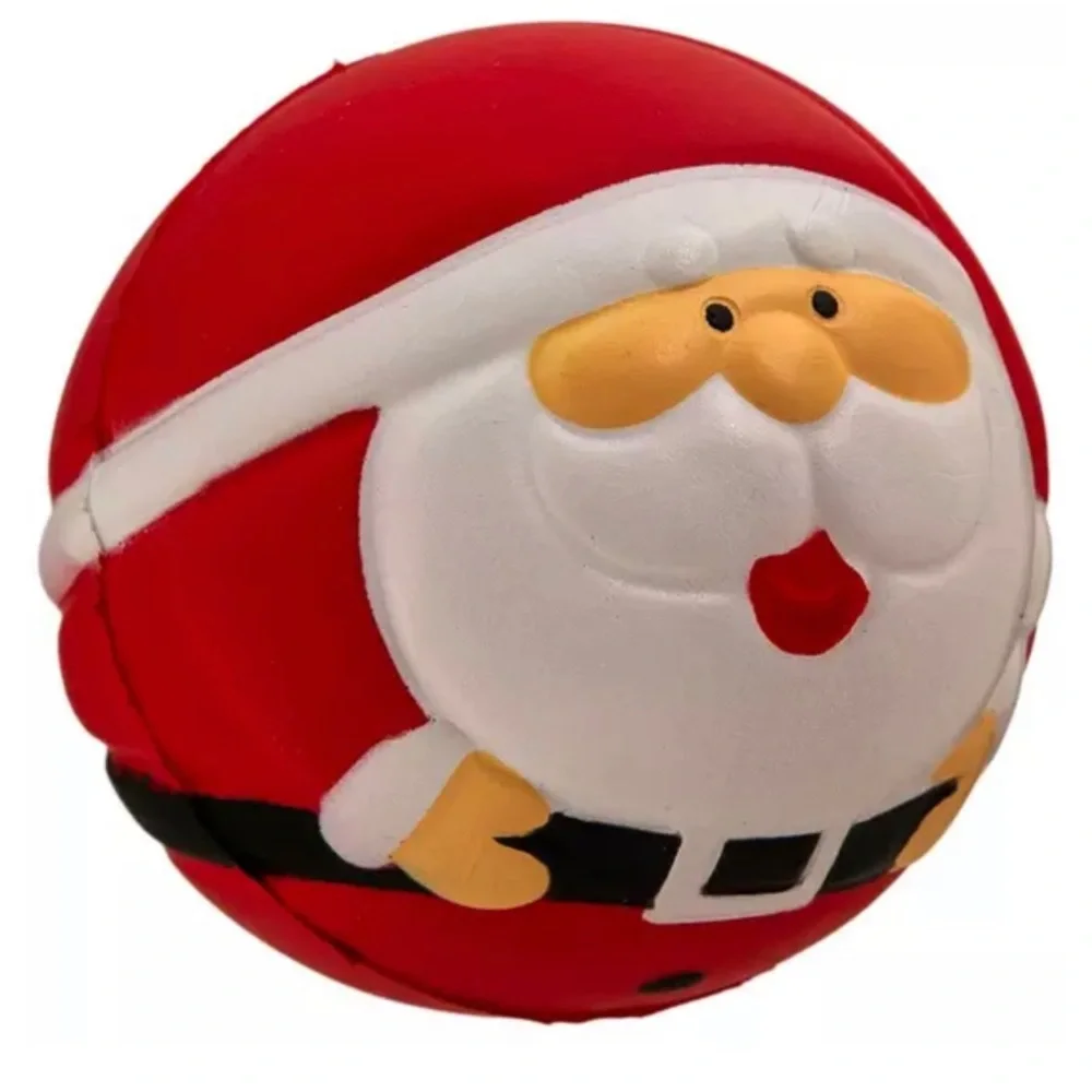 The Christmas Shop ,Santa Squeeze Ball Stocking Stuffer